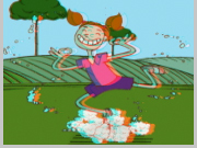 Jump Rope in 3D   (to view properly, must wear blue and red 3D glasses)
